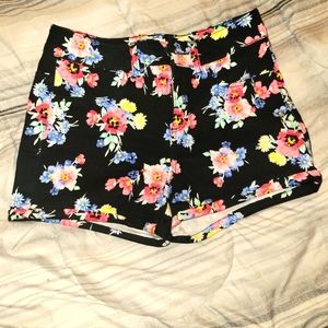 Floral shorts